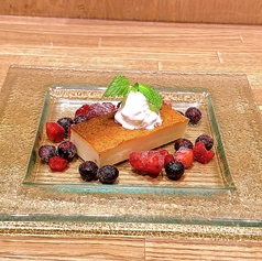 バスク風チーズケーキ