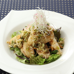 白身魚の油淋ソース