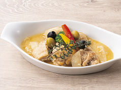 【ランチ】選べるメインディッシュ：つくば鶏もも肉のカチャトーラ風