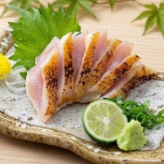 地鶏炙り刺し