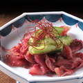 料理メニュー写真&nbsp;たたきキュウリと梅ザーサイ