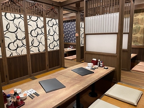 自慢の料理をご堪能下さい！　　最大52名の大座敷・個室御用意しております！