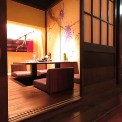 ■完全個室掘りごたつ席【サプライズ/デート/誕生日/記念日/ソファー席/カップルシート/個室/完全個室/ロフト席/カップル/栄 居酒屋/会社宴会】