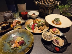 料理と酒 五常のコース写真