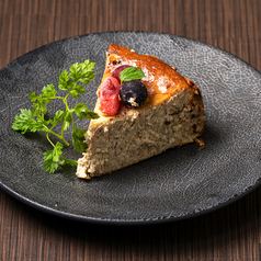 【アールグレイのバスクチーズケーキ】