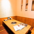 ご家族での利用や宴会でゆったり座れる掘りごたつ席！