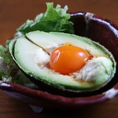 アボカド月見醤油