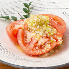 冷やし葱塩トマト