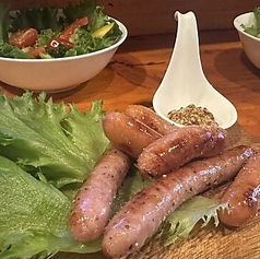 チョリソーとハーブソーセージ