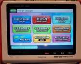 I can sing songs in various language. staff can kindly show you how to use the remote control.