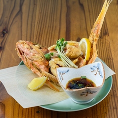 県産魚姿唐揚げ