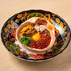 絢爛 カニみそ甲羅焼き