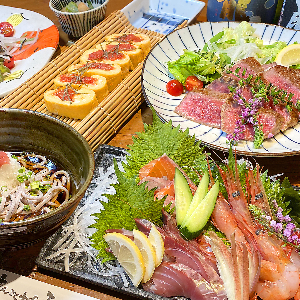 『とり地蔵』自慢の逸品料理をまとめて堪能できるコースがおすすめ★4000円(税込)～飲み放題付き！