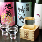 焼き鳥に合う日本酒もご用意しております◎