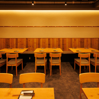 デート、記念日、接待など幅広いシーンに対応。