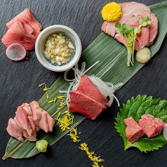 選べる肉刺し5種盛合せ