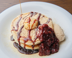 京きなことあずき　パンケーキ