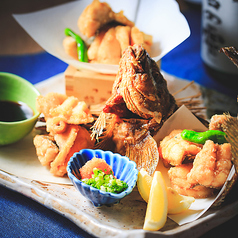 鮮魚の「唐揚げ」「天ぷら」