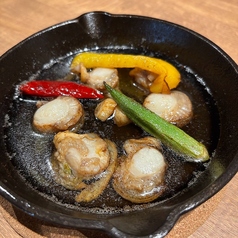 帆立のアヒージョ