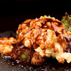 阿波豚とんアスパラ巻き揚げタルタル