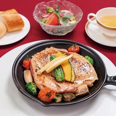 四万十鶏のコンフィ ローズマリーの香り