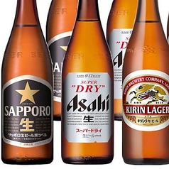 瓶ビール(アサヒ/キリン)　各