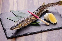 カマスの原始焼き
