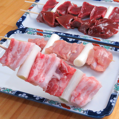 ◆和やだけの特選焼き鳥◆約1.5倍サイズの豚バラ串や1日2本限定の厳選ハツ串の写真