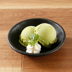 バニラアイス/抹茶アイス　各