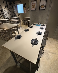 大人数対応できるテーブル席になります!