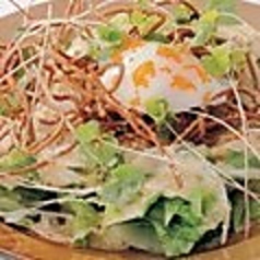 揚げ蕎麦サラダ