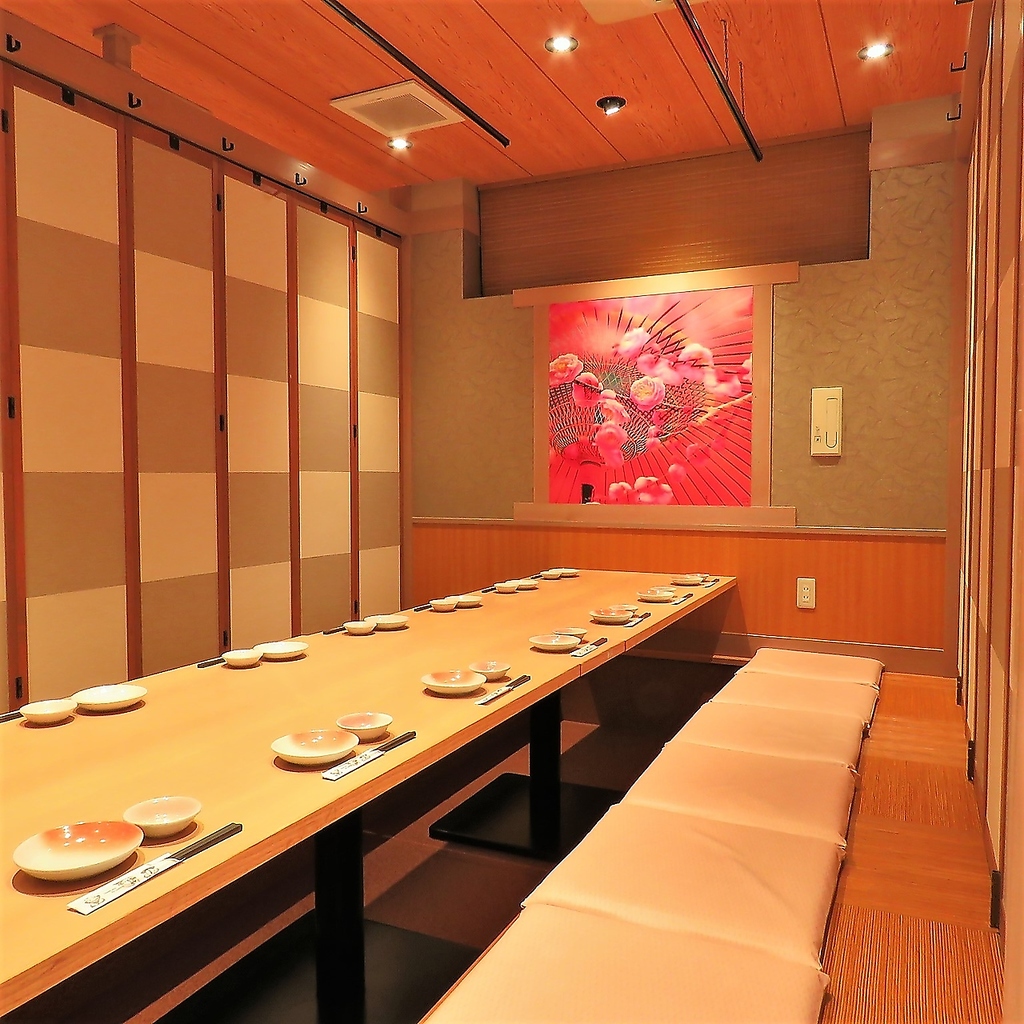 【前橋北口・個室居酒屋】10名～20名個室（合コン・女子会・中宴会に最適）