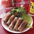 料理メニュー写真&nbsp;揚げ春巻き(4本)