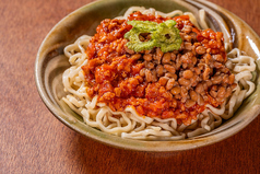 納豆ミートソース沖縄そば
