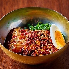食べるラー油冷麺