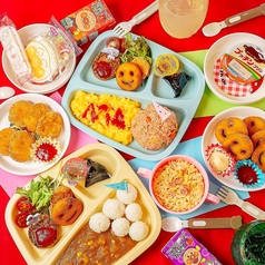ママ会に人気！キッズスペース完備＆充実のカフェランチ