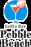 ゴルフバー ペブルビーチ PebbleBeachのロゴ