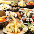 会社宴会・飲み会等におすすめのコースは全9品3850円(税込)。看板料理の【天ぷら・寿司】をメインに楽しめるコースなどございます！