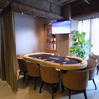 ゆっくりとくつろげる広々とした空間