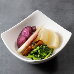 本日のお漬もの盛り合わせ