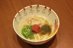 自家製生麺釜揚げ 国産和牛カスうどん