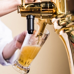 サーバーにこだわったビール