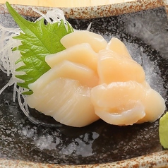 ホタテ刺身
