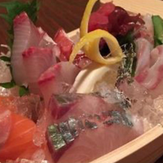 刺身の盛り合わせ