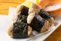 料理メニュー写真 自然薯磯辺揚げ