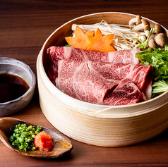 もち豚と野菜のせいろ蒸し