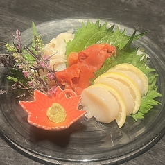 新鮮！！貝刺し3種盛り