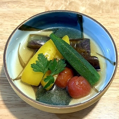 夏野菜の焼き浸し