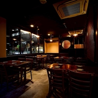 こだわりの空間でおもてなし