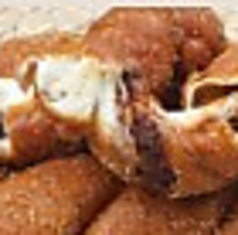 あんこ入れ揚げパン